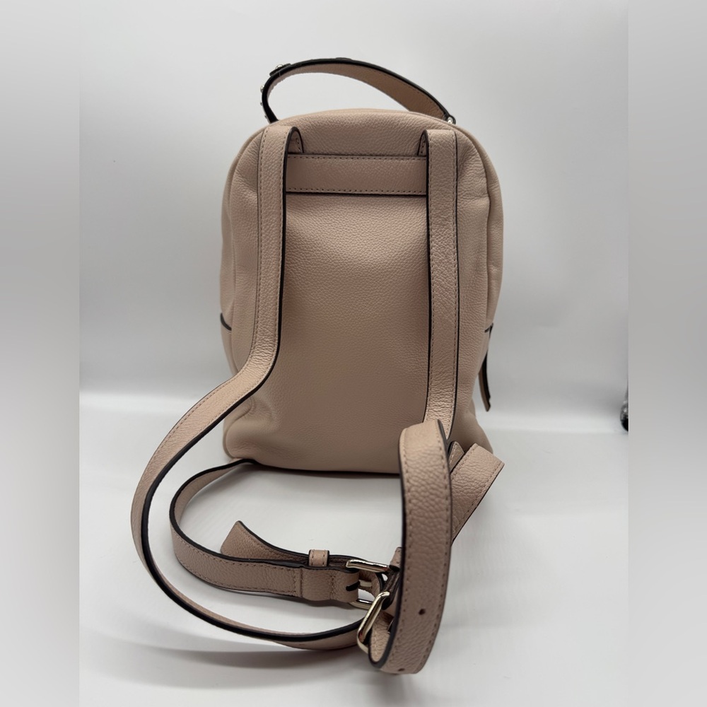 Kate Spade Light beige Studded Backpack purse - Picture 10 of 16